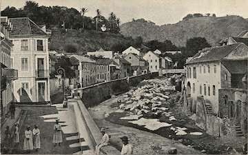 Photo of Saint-Pierre in the 1890s.